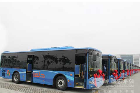 142 Asiastar Buses Exported to Saudi Arabia