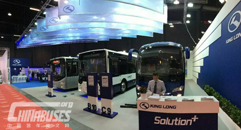 King Long Buses at Busworld Kortrijk 2015