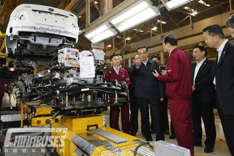 Prime Minister Li Keqiang Visits JAC