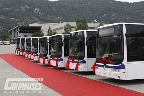 50 Golden Dragon Euro VI Buses Delivered to Israel-based DAN for Operation 