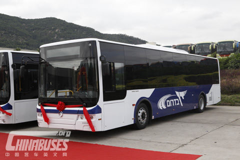 50 Golden Dragon Euro VI Buses Delivered to Israel-based DAN for Operation 