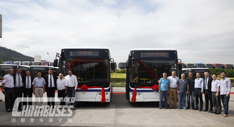 50 Golden Dragon Euro VI Buses Delivered to Israel-based DAN for Operation 