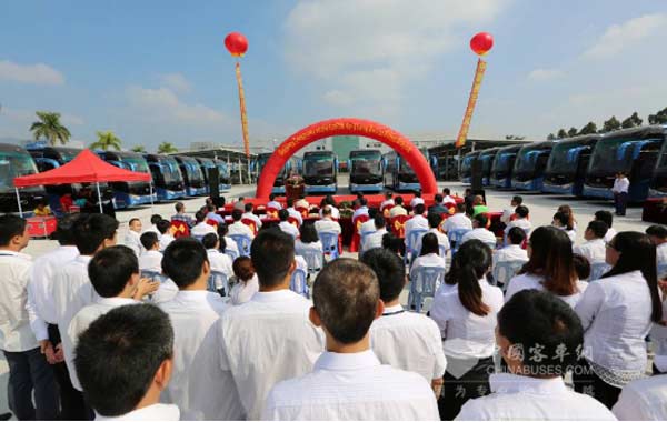 1,300 Units of King Long Coaches Are Delivered to Thailand 