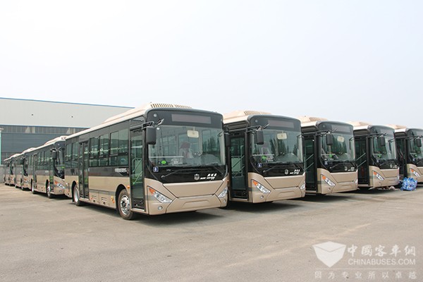 Zhongtong Secures Orders from Tonghua and Xianning for Over 100 Units 8-meter Electric Buses  