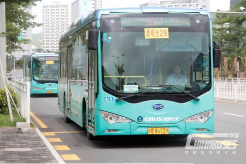 Shenzhen Targets to Go 100% Electric Buses by 2017