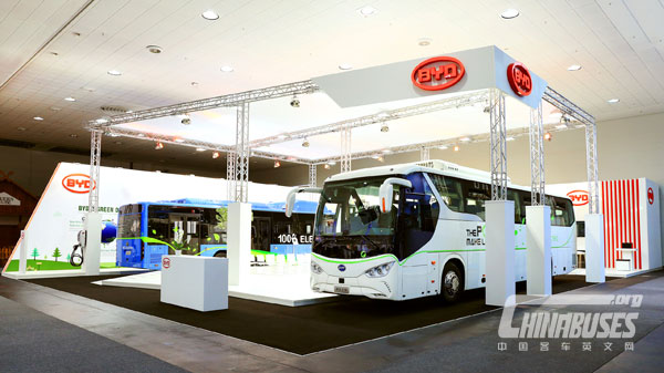 BYD makes IAA debut with world’s first electric coach