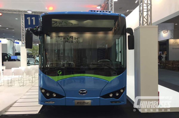 BYD makes IAA debut with world’s first electric coach