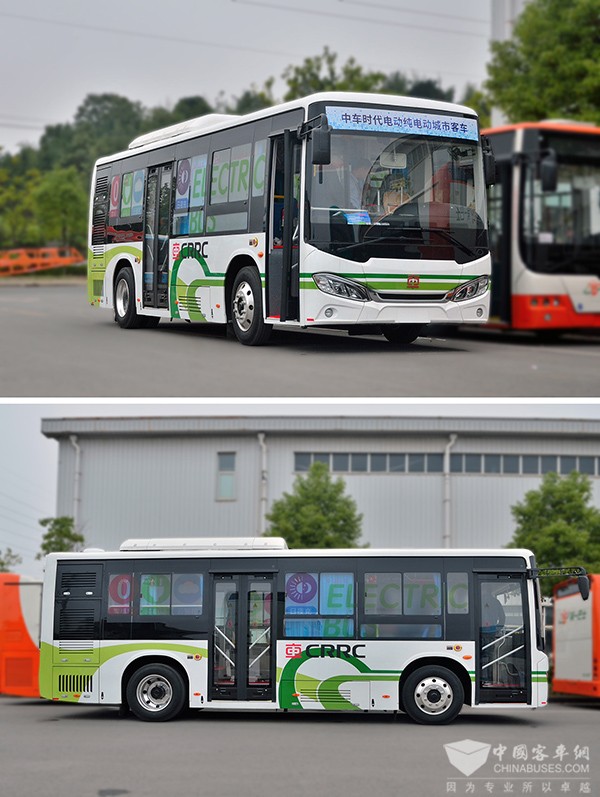 CRRC Times Electric 8-Meter C08L Brings New Fresh Air