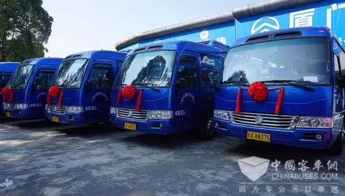 30 Units Golden Dragon D8 Hit the Roads in Guangzhou