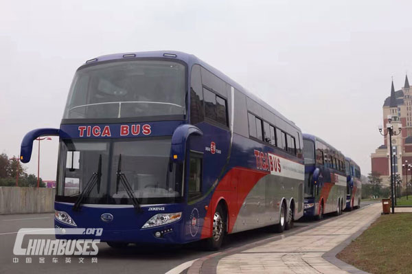 Bonluck Orca High Deck Bus Ready to Costa Rica