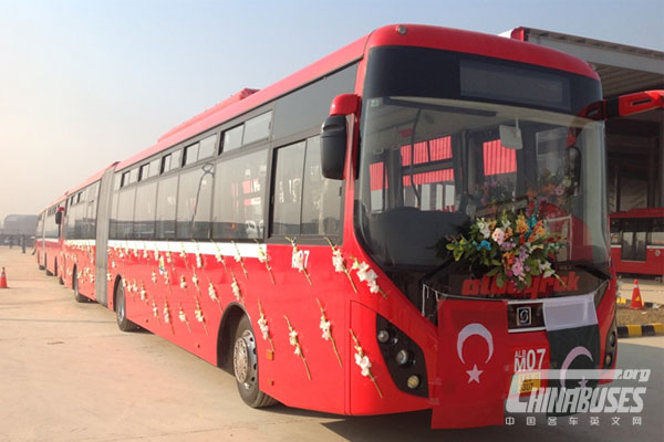 Sunwin SWB6180: Recommend "Pakistan Star" of China Buses