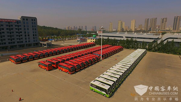 101 Units Yutong Electric Buses to Serve Jincheng