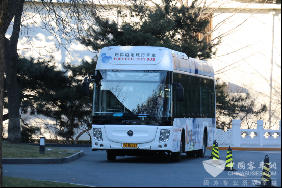 Foton AUV Leads Hydrogen Fuel Cell Buses