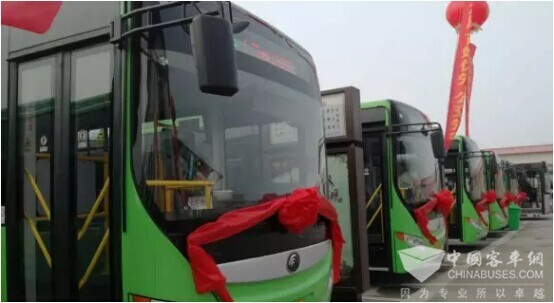 610 Units Yutong Electric Buses Went into Operation in Kaifeng