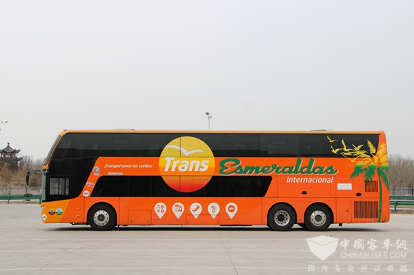 50 Units Zhongtong Luxury Double-Deckers to Arrive in Ecuador