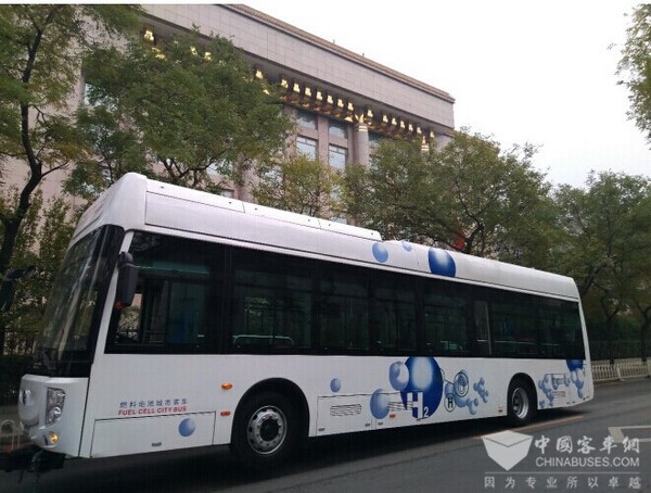 Foton AUV Gets on the Fast Track of Developing Fuel-cell Buses