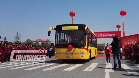 500 Units Ankai Buses Ready to Serve Passengers in Myanmar 