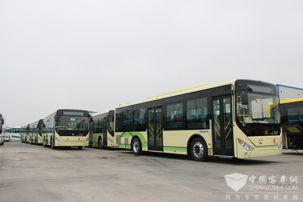 Zhongtong Secures an Order of 200 Units Plug-in Hybrid City Buses from Zibo