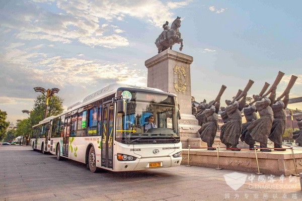 Higer New Energy Buses Provide Greener Transport Services in Xi’an