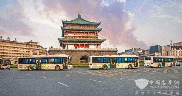 Higer New Energy Buses Provide Greener Transport Services in Xi’an