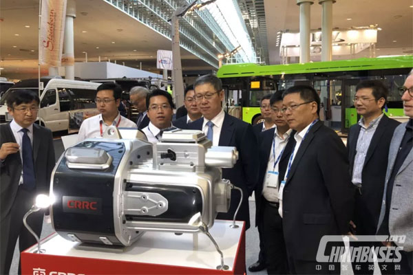 CRRC New Smart Bus Makes its Debut at IAA