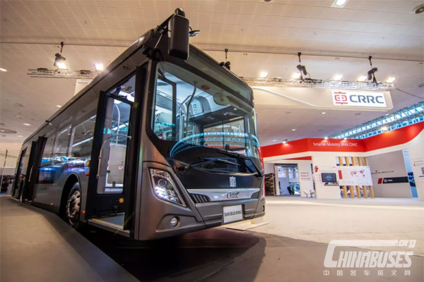 CRRC New Smart Bus Makes its Debut at IAA