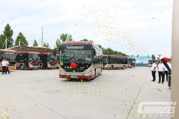 30 Units Zhongtong Fuel Cell Buses Start Operation in Liaocheng