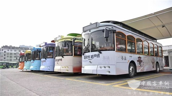 King Long Tour Buses Start Operation in Shaoxing