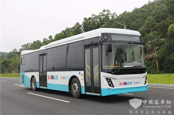 Zhongxing Intelligent City Buses Delivered to UAE for Operation