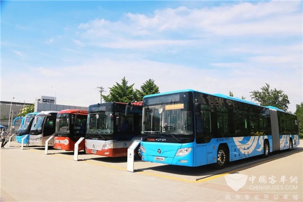 Foton AUV Buses Usher in A Brand New Era of Green Transportation in Lhasa