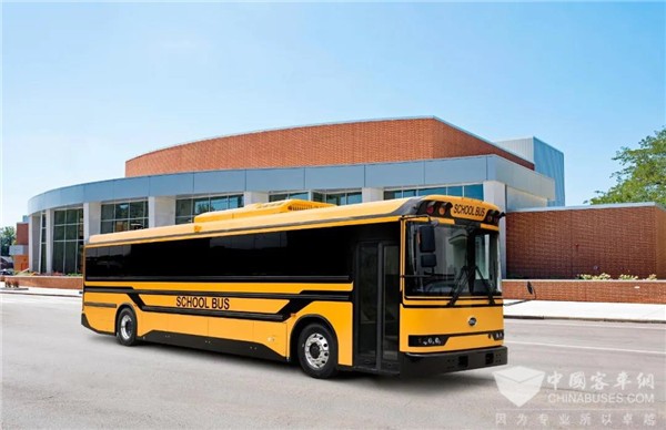 BYD Electric School Buses Start Operation in Los Angeles