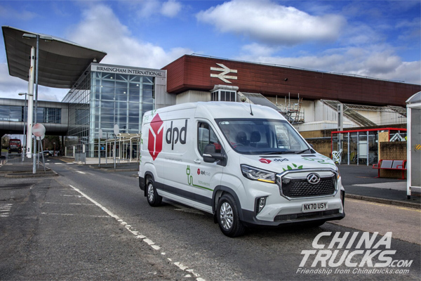 MAXUS and Harris Group Supply DPD UK with 750 Electric Vans