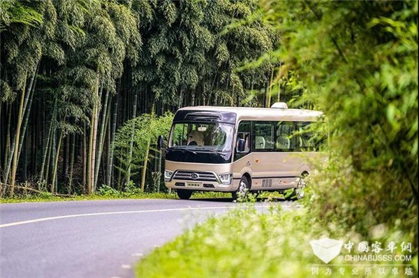 Ankai Best N7 Sets New Highest Standards for Business Reception Coach