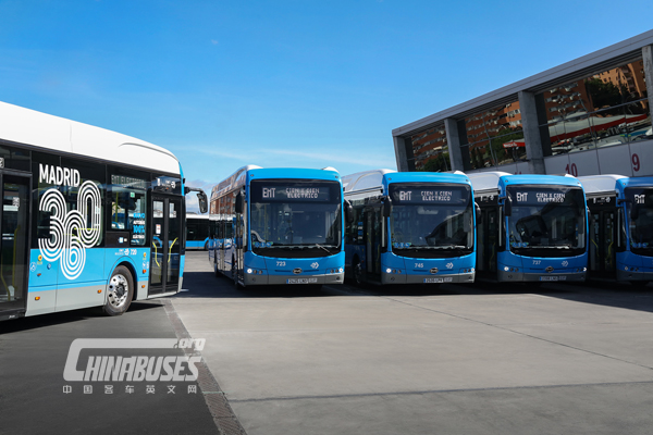 BYD is Selected Again for Third Fleet Order by EMT Madrid